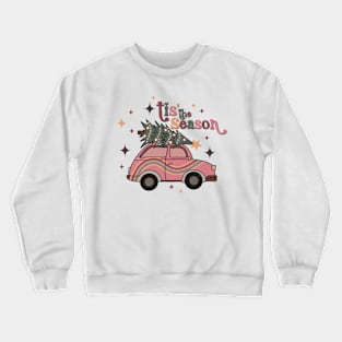 Vintage Christmas Truck - Tis the Season Crewneck Sweatshirt